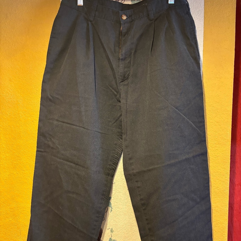 Mens Size 34x30 Puritan Pants Black